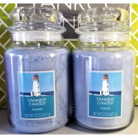 Yankee Candle Seaside 22 OZ. Lot of Two First Quality    173257214343